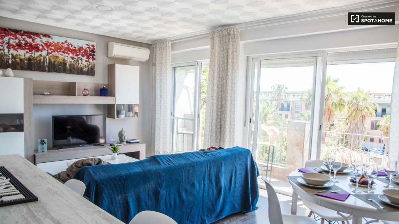 Apartmentsuitespain Atic Panoramic Beach Valenza Esterno foto
